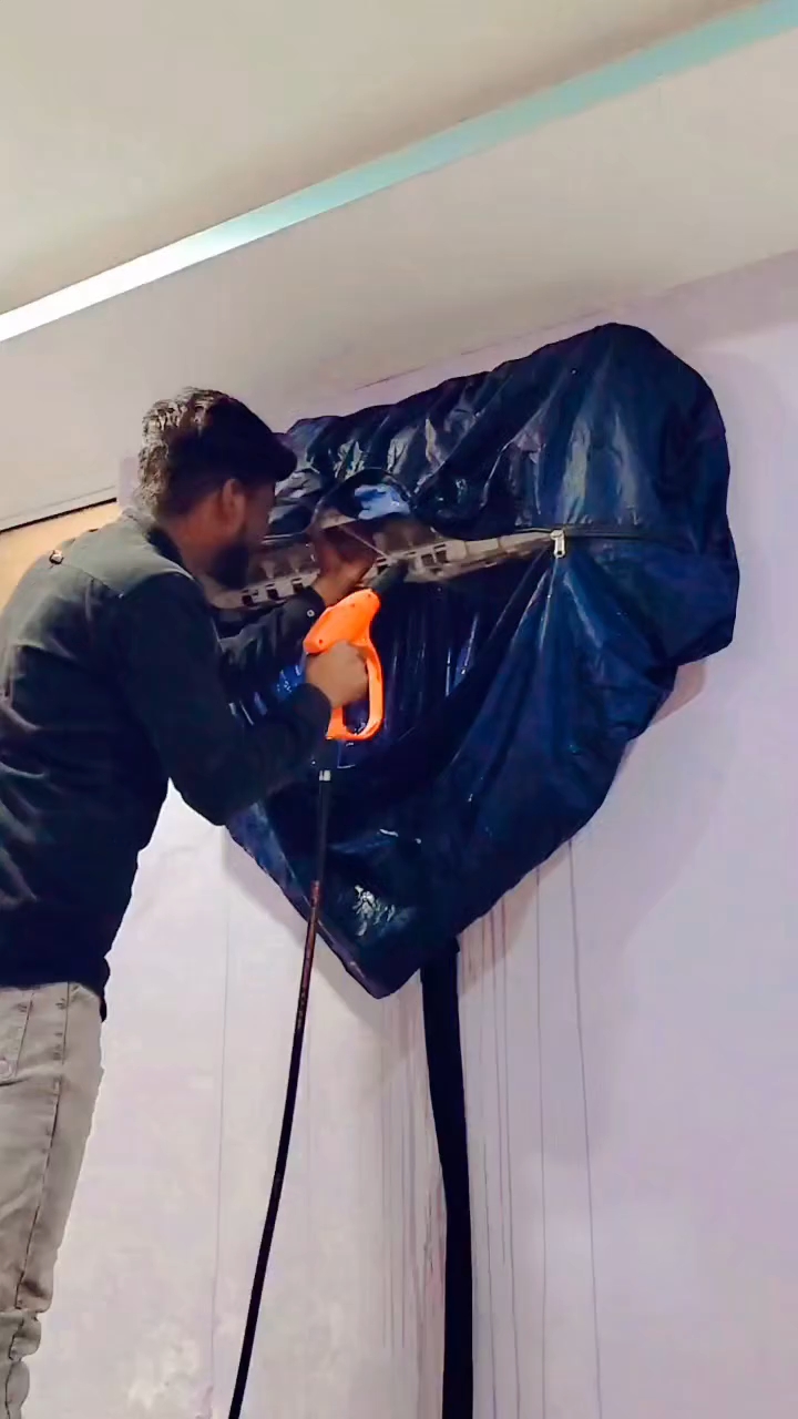 Window AC service in Indira Chowk Anuppur — filter, coil and blower cleaning