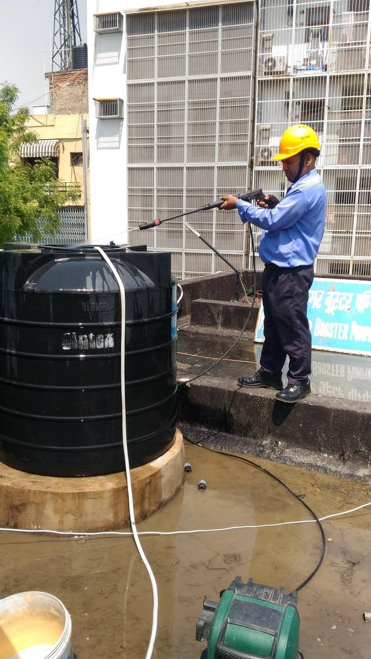 Water tank sanitization and disinfection service in Kamla Nagar Agra